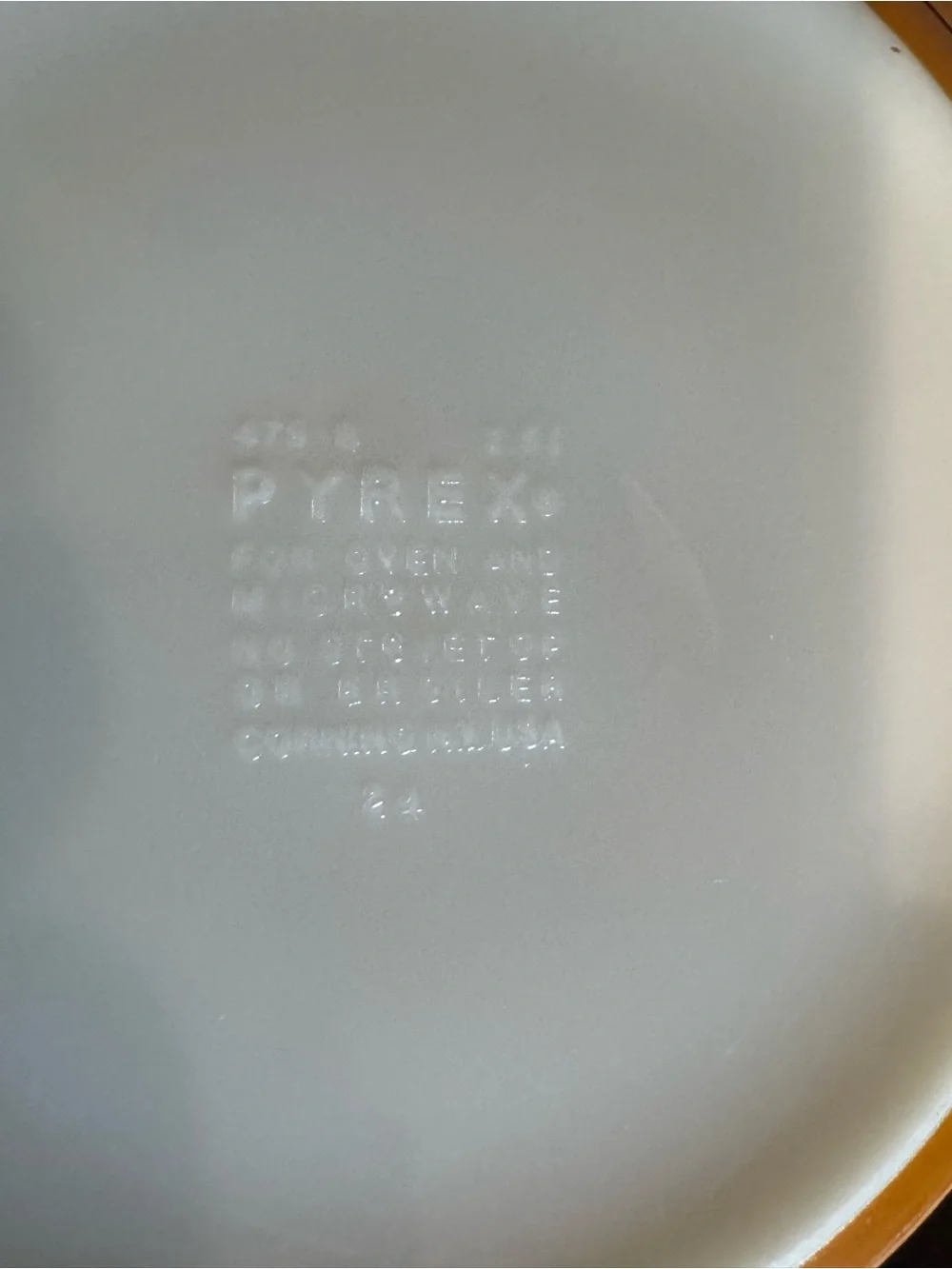 Pyrex Vintage Butterfly Gold Casserole Dishes 1L & 1.5L 473-b 474-b w/ Lids